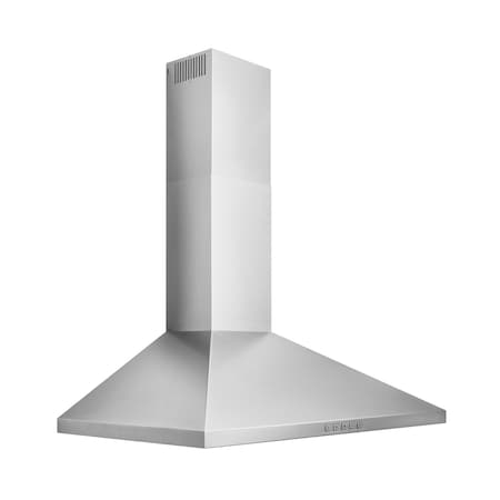 Broan-Nutone Broan 36-in. Classic Pyramid Chimney Range Hood with 450 CFM and LED Lighting BWP2364SS